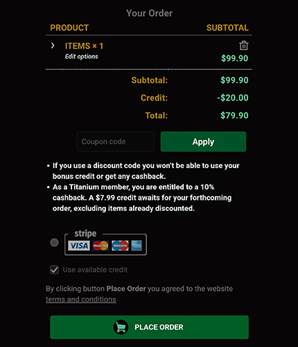 cashback screenshot 1