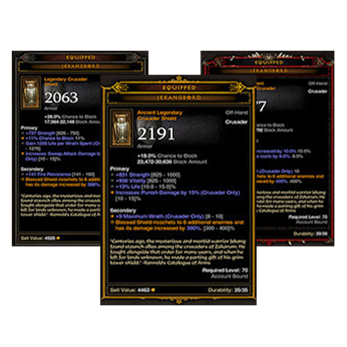 Diablo 3 Ancient Items