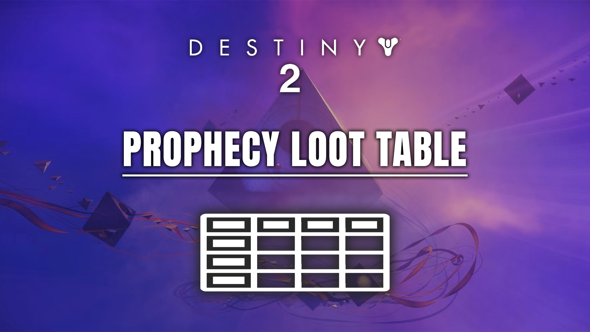 Prophecy Loot Table
