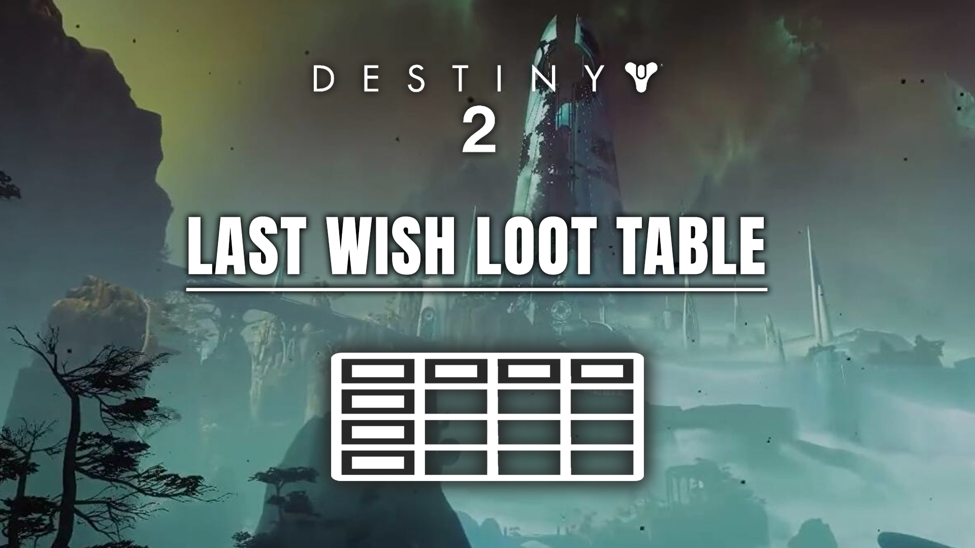 Last Wish Loot Table