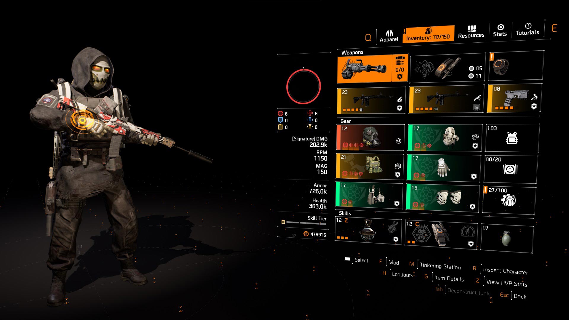 ar res striker build with optimist and killer