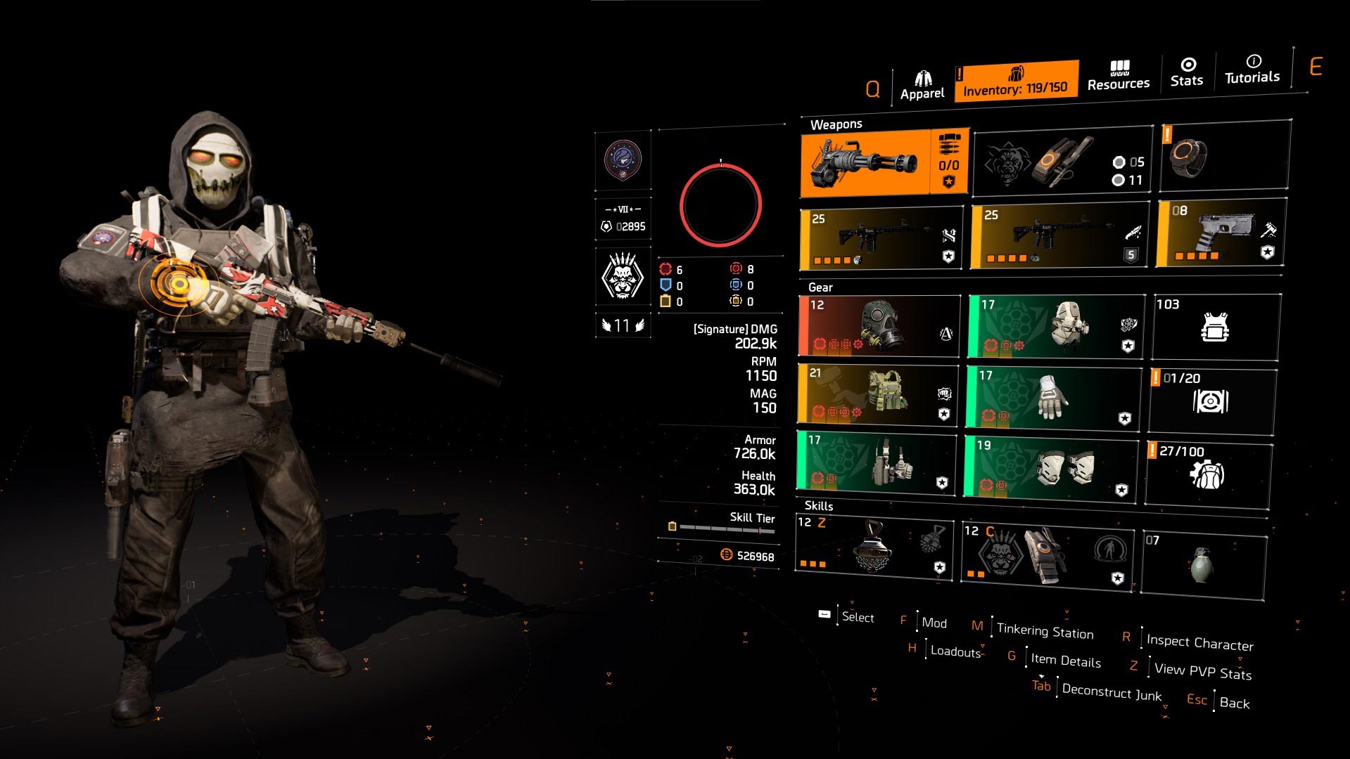 ar red striker build with streamline and killer