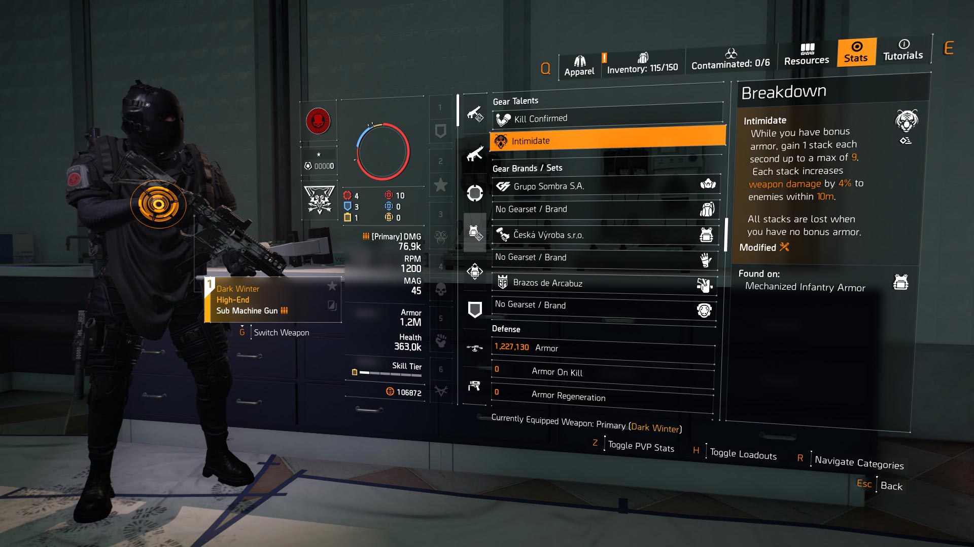 dark winter memento pfe build 3