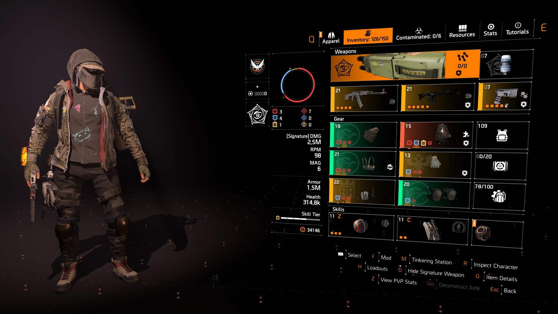 rpk umbra flatline pvp build 1