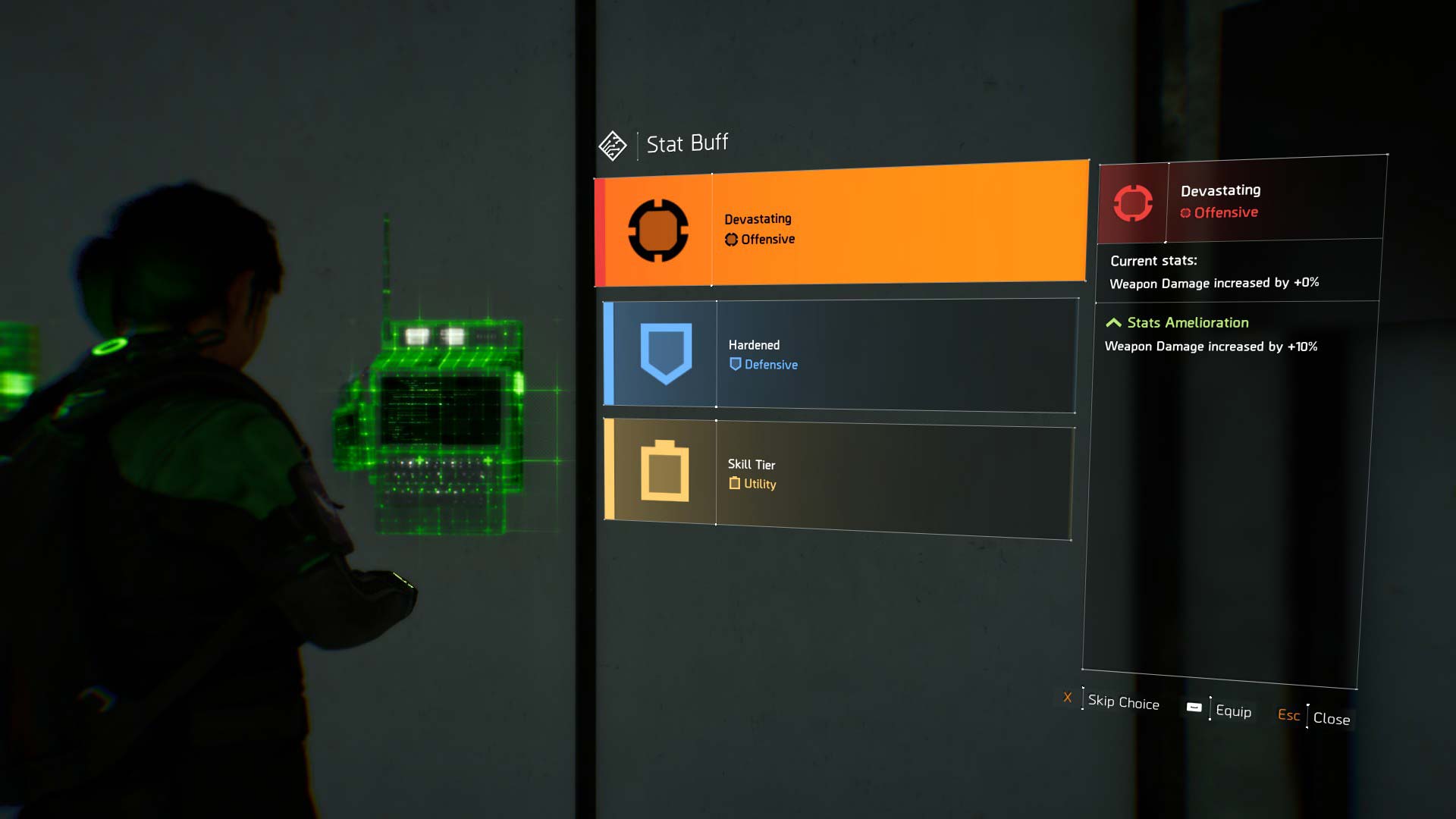 offensive stats upgrade